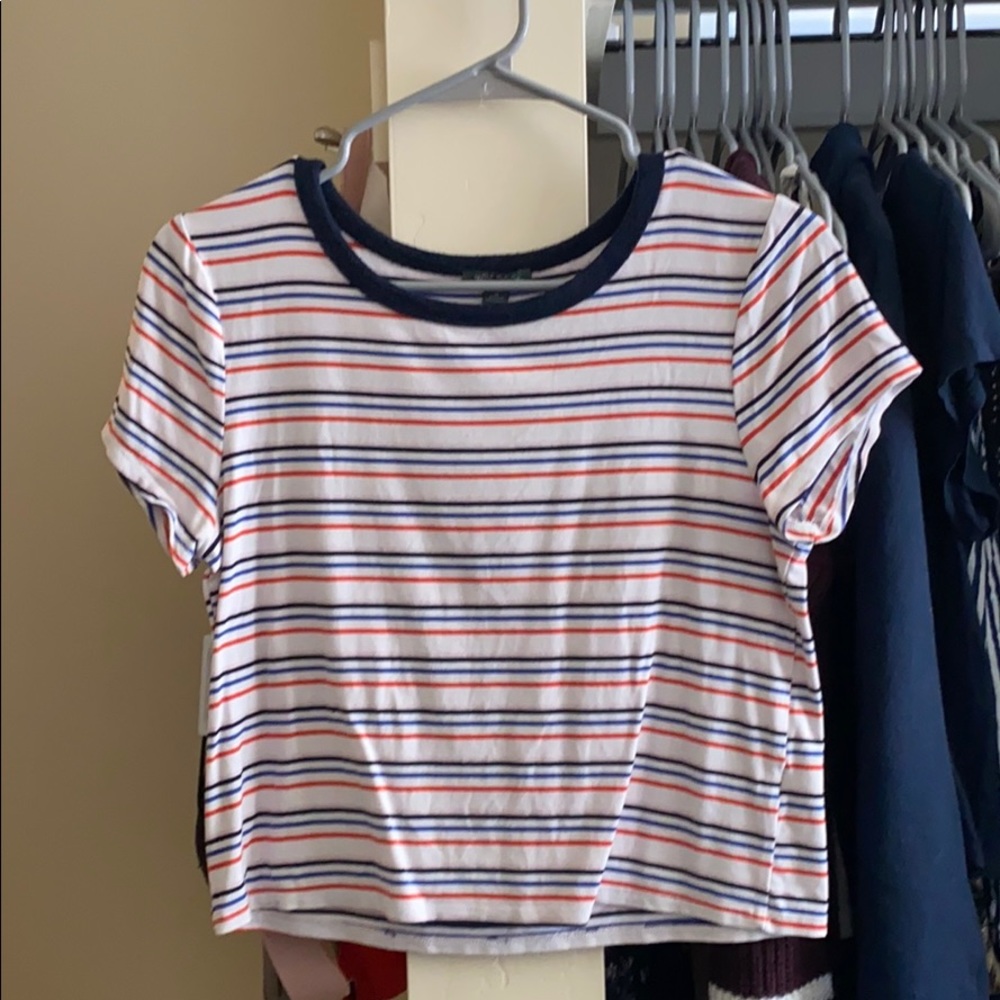 Rainbow Striped Shirt